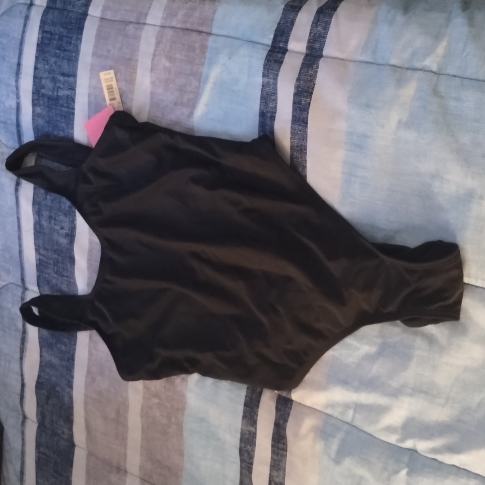 Uncommon Sense black one piece swimsuit
